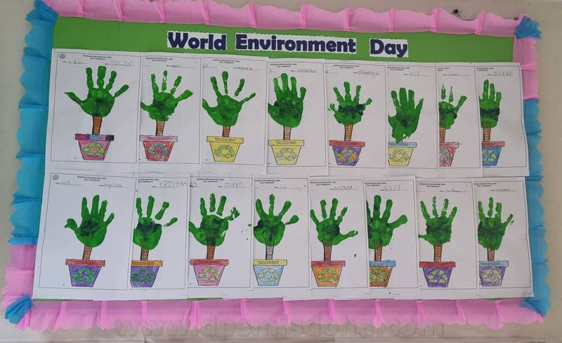 Class Preparatory Environment Day Display Board 2023_24
